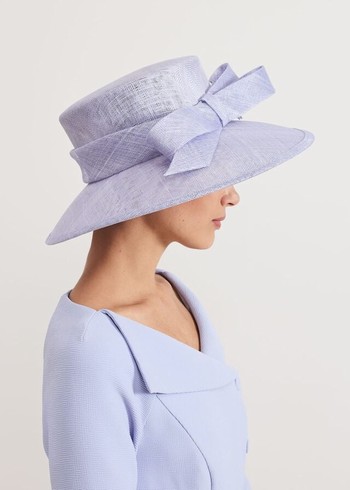 Phase Eight Blue Bow Hats Blue USA | 6391458-OY